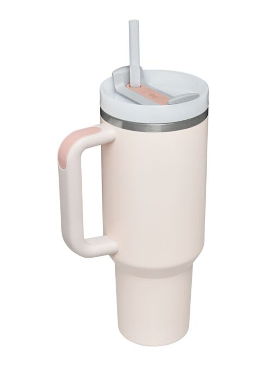 Stanley Quencher H2.0 Flowstate Tumbler thermosfles 1,2 liter  - voorkant 5 lichtroze