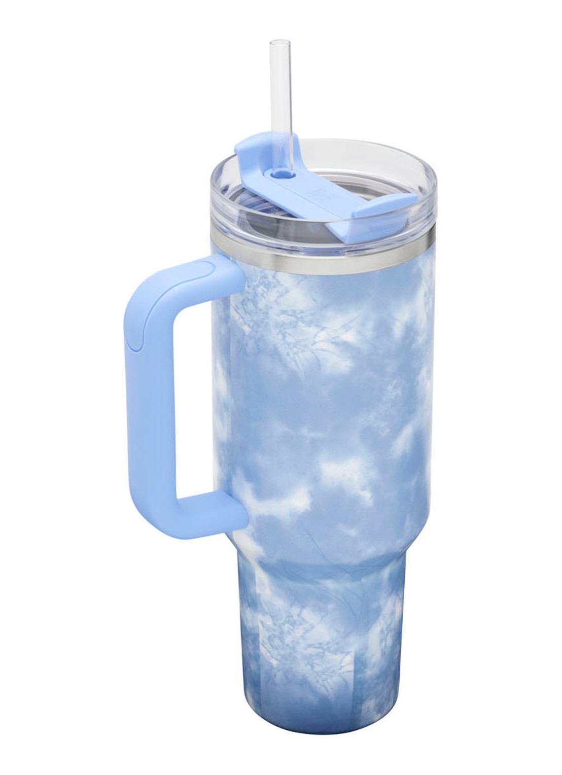 Stanley Quencher H2.0 Flowstate Tumbler thermosfles 1,2 liter - detail 3 lichtblauw