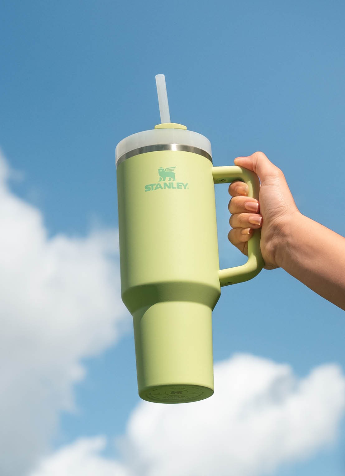 Stanley Quencher - H2.0 Flowstate™ thermosfles 1,18 liter - detail 6 citron - groen
