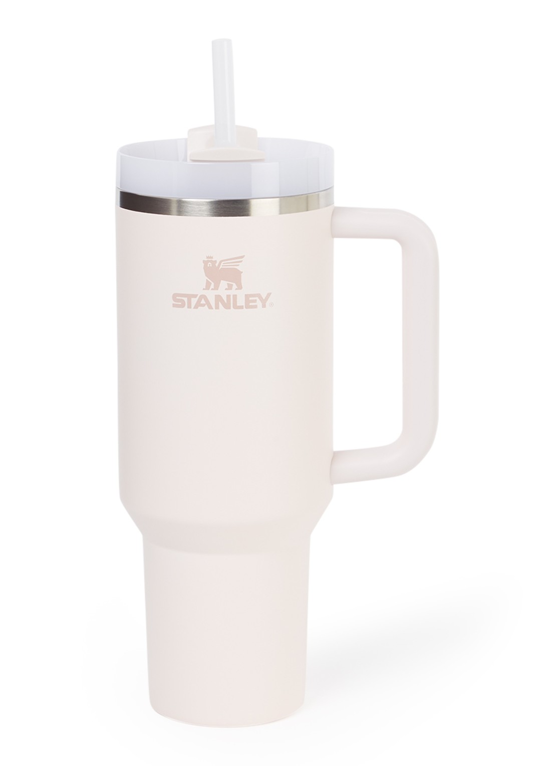 Stanley Quencher H2.O FlowState thermofles 1,2 liter  - voorkant lichtroze