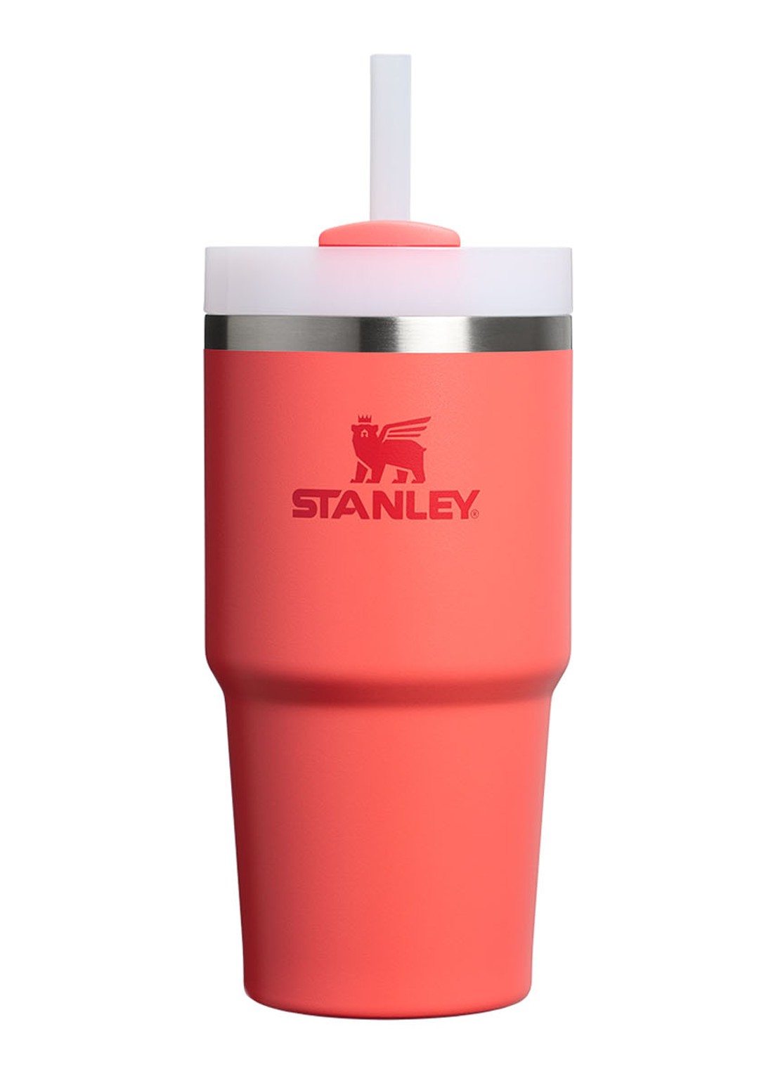 Stanley Quencher H2.O FlowState  thermofles 60 cl  - voorkant koraal