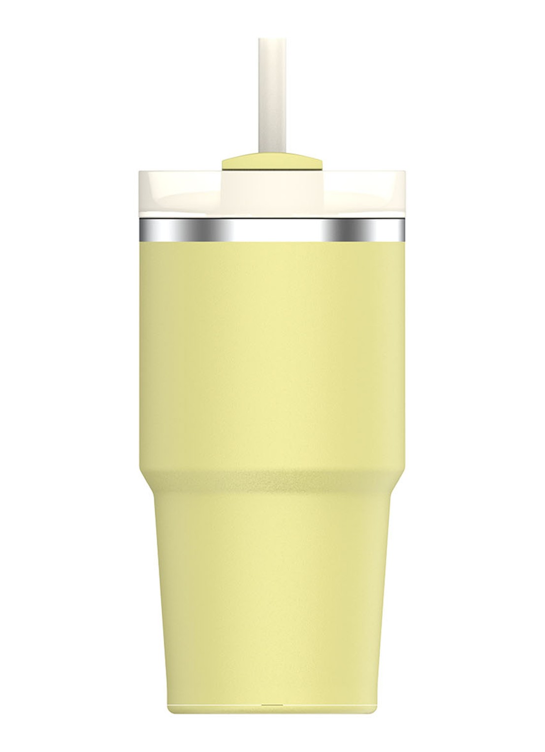 Stanley Quencher H2.O FlowState  thermofles 60 cl  - achterkant 3 lichtgeel
