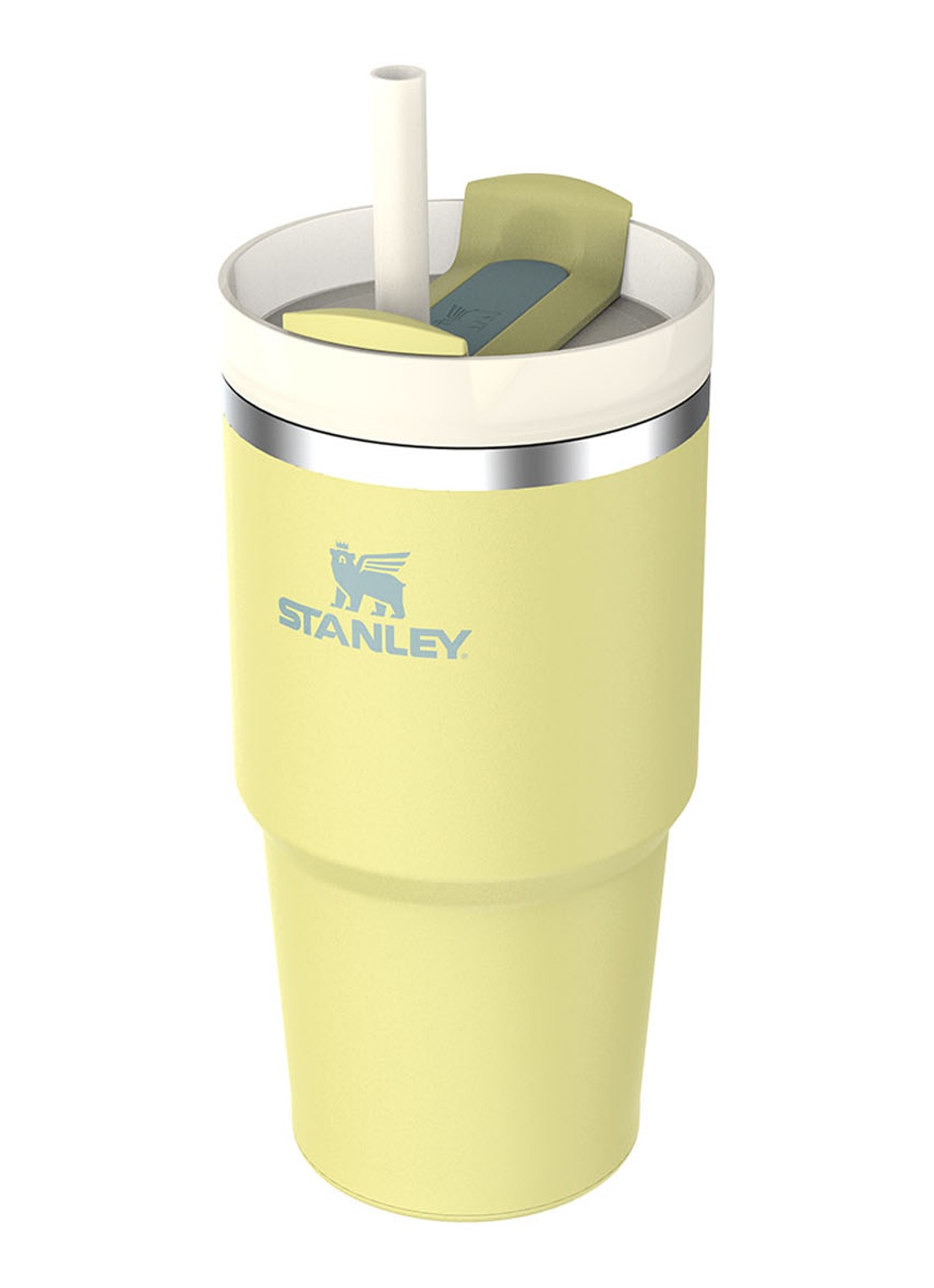 Stanley Quencher H2.O FlowState  thermofles 60 cl  - voorkant 2 lichtgeel