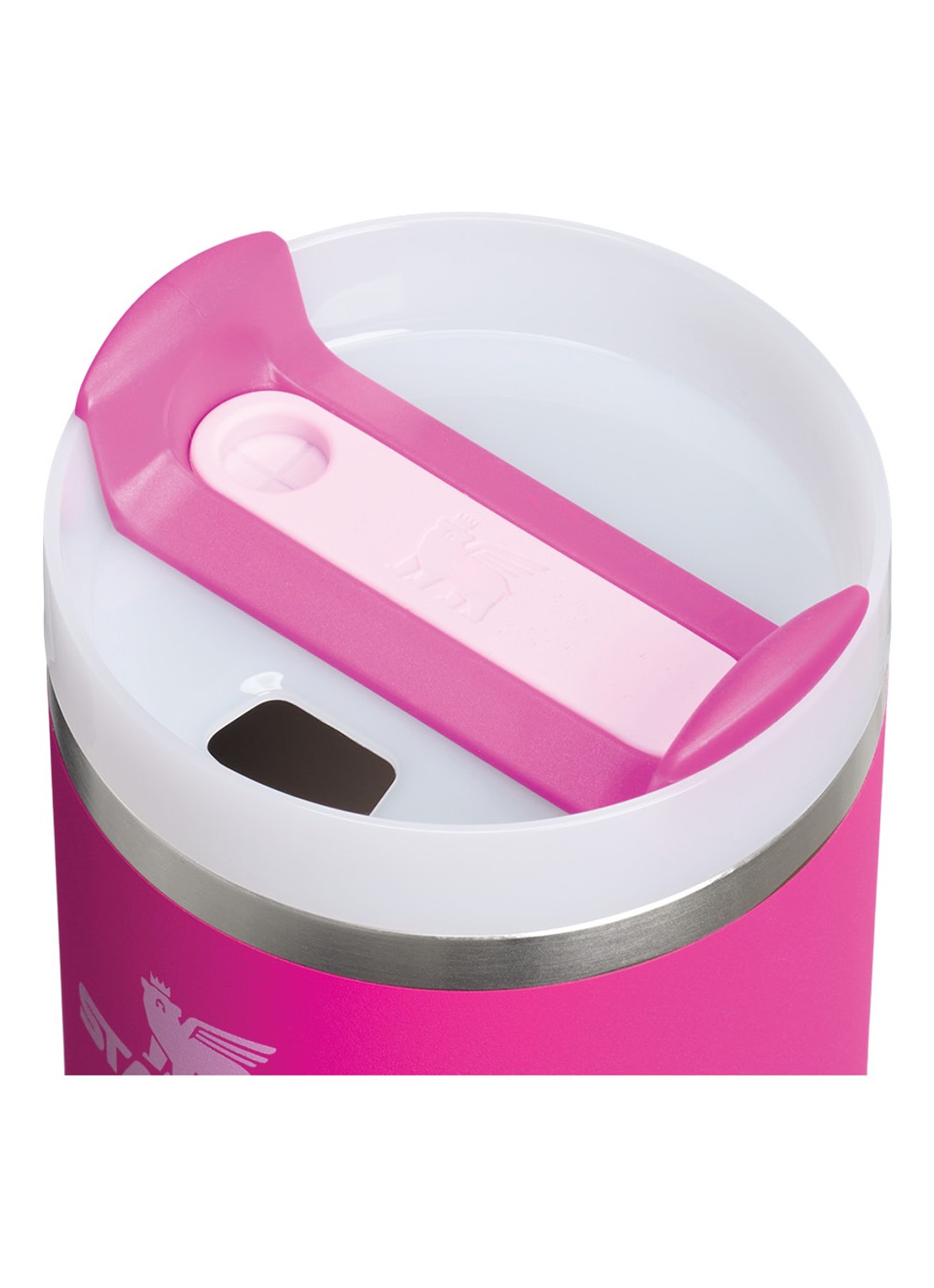 Stanley Quencher H2.O FlowState waterfles 0,6 liter - achterkant 3 fuchsia