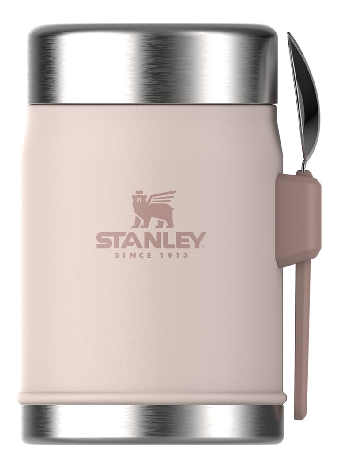 Stanley Stanley PMI The Legendary Food Jar + Spork lunchbox 40 cl - voorkant 2 lichtroze