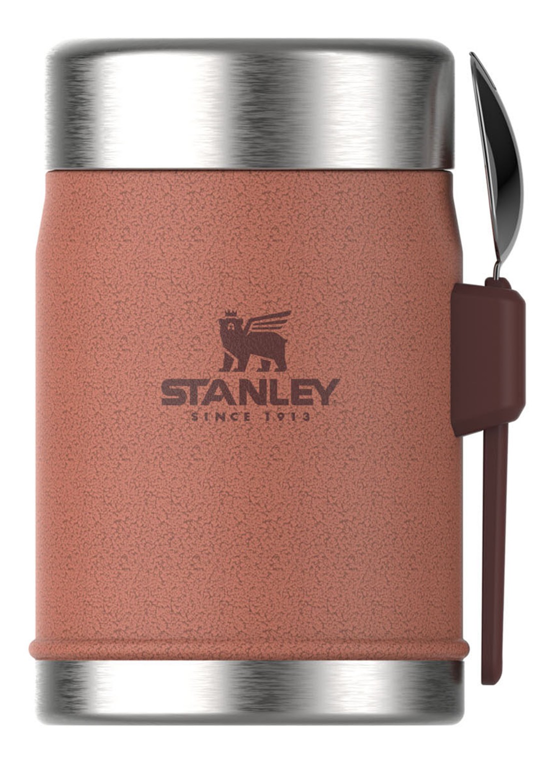 Stanley Stanley PMI The Legendary Food Jar + Spork lunchbox 40 cl - voorkant bruin