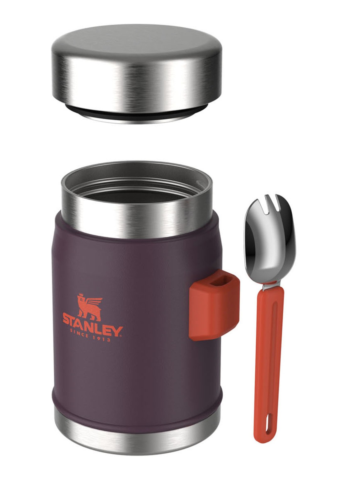 Stanley Stanley PMI The Legendary Food Jar + Spork lunchbox 40 cl - detail paars