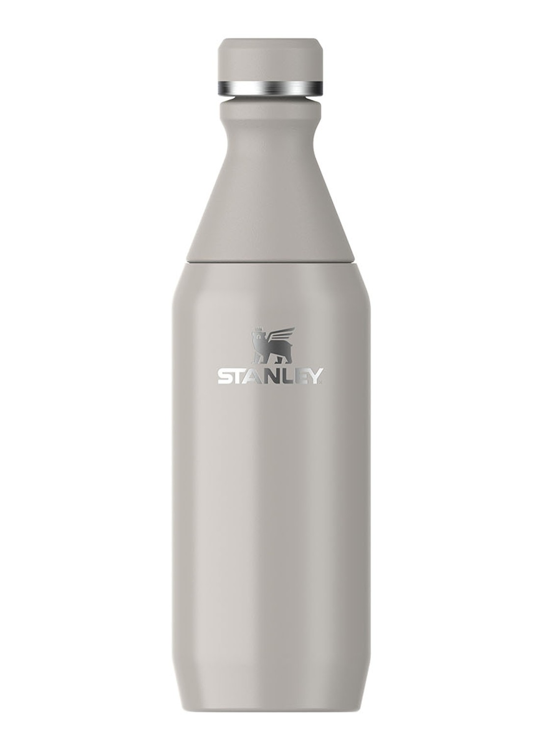 Stanley The All Day Slim thermosfles 0,35 liter - voorkant middengrijs