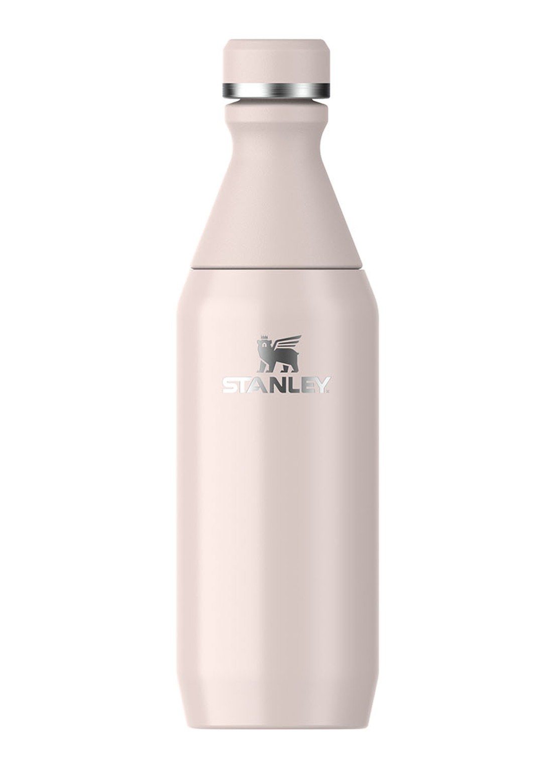 Stanley The All Day Slim thermosfles 0,35 liter - voorkant lichtroze