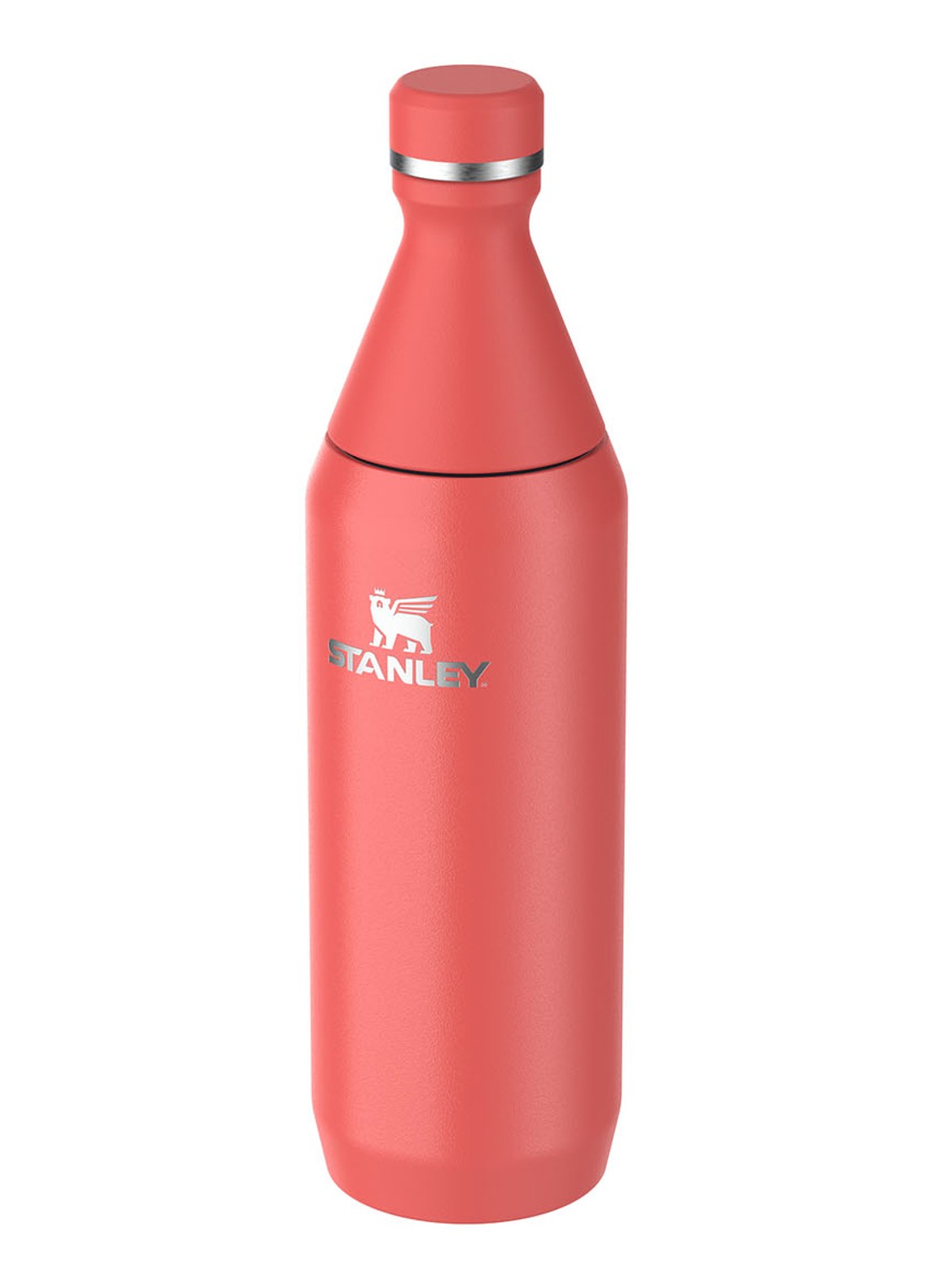 Stanley The All Day Slim thermosfles 0,6 liter - voorkant 3 koraal