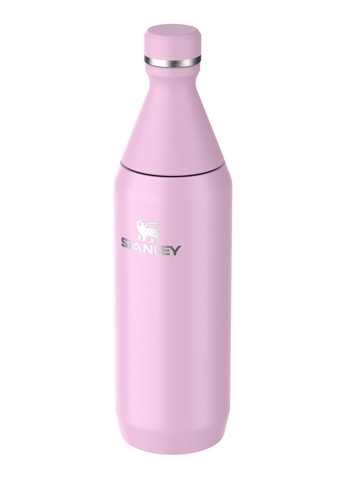 Stanley The All Day Slim thermosfles 0,6 liter - voorkant 3 lichtroze