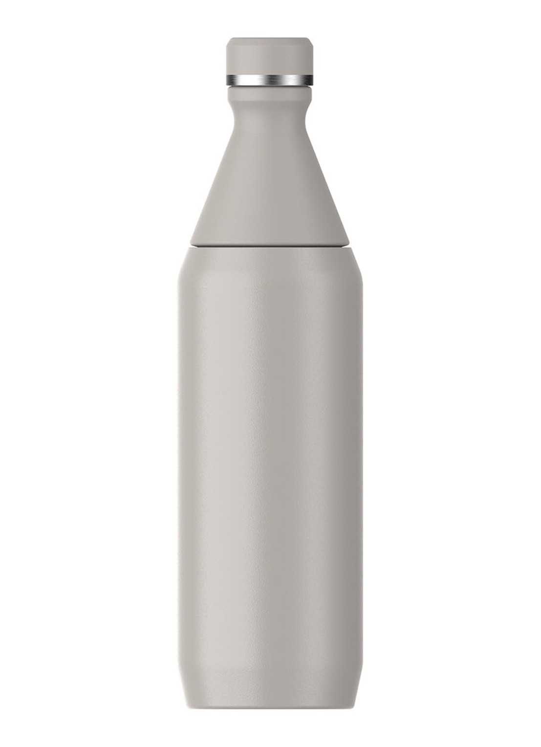 Stanley The All Day Slim thermosfles 0,6 liter - achterkant middengrijs