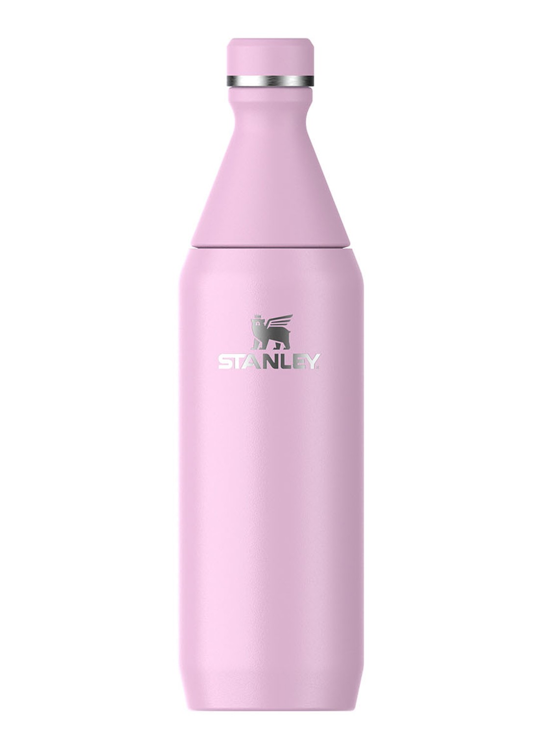 Stanley The All Day Slim waterfles 0,6 liter - voorkant 2 lichtroze