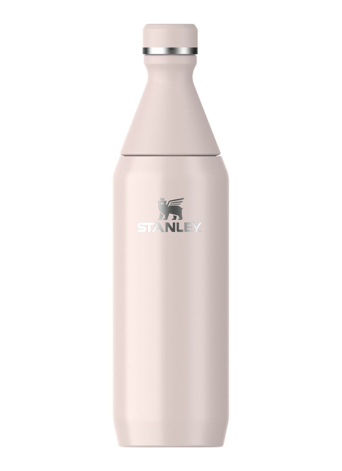 Stanley The All Day Slim waterfles 60 cl - voorkant 3 lichtroze