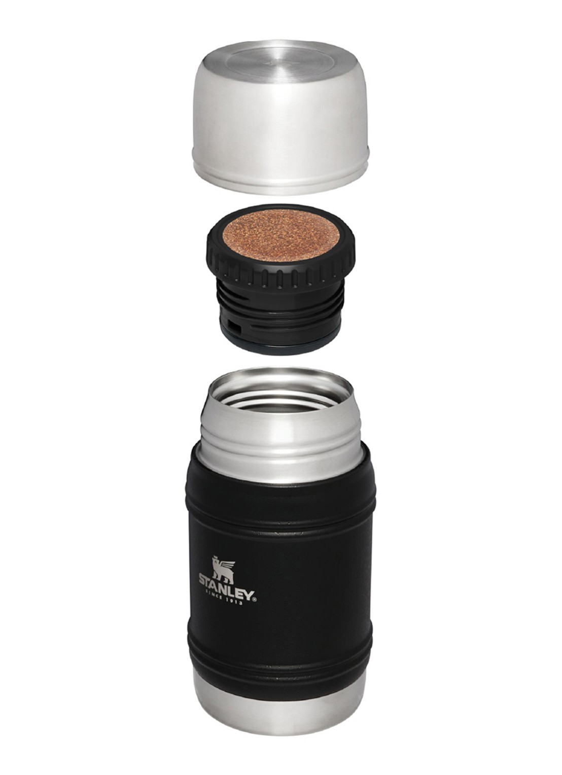 Stanley The Artisan Thermal Food lunchpot 0,5 liter - detail zwart
