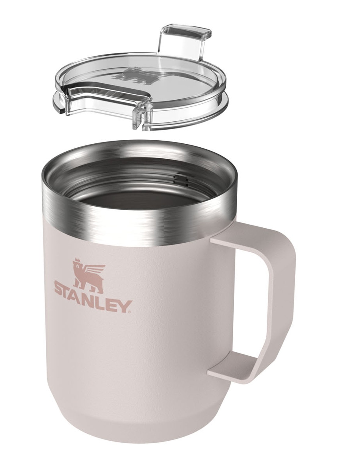 Stanley The Everyday Camp mok 23 cl - detail 2 lichtroze