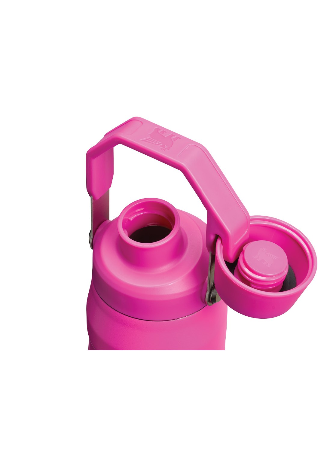 Stanley The Ice Flow Fast Flow waterfles 0,7 liter - achterkant fuchsia