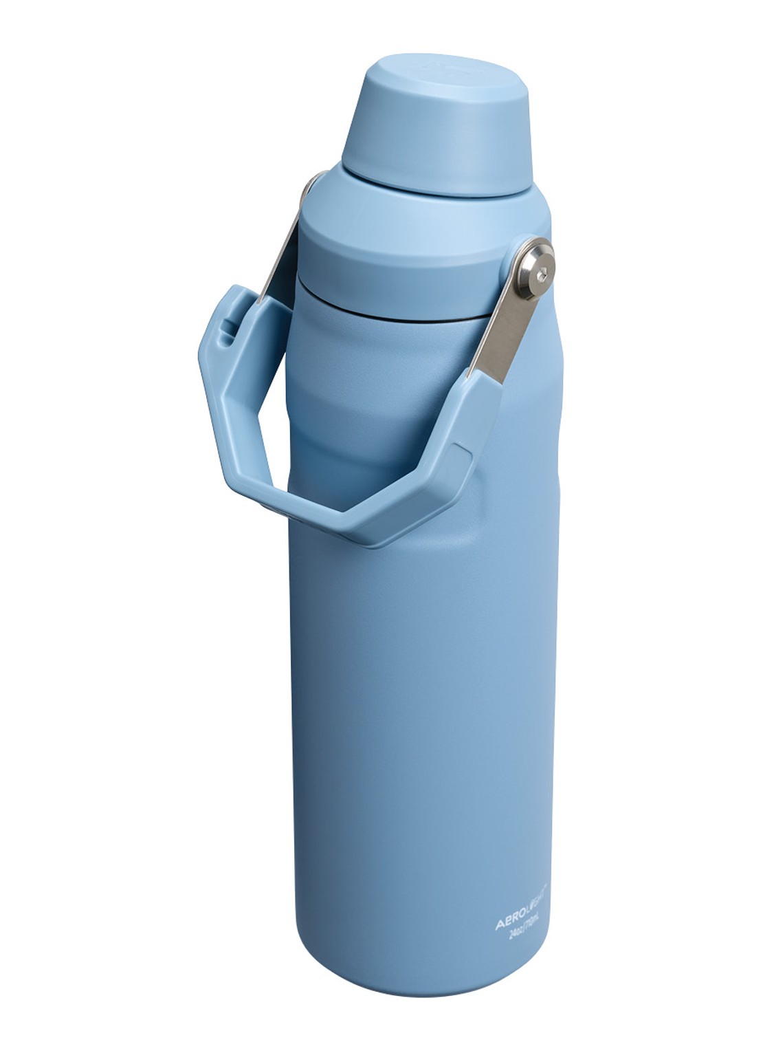Stanley The Ice Flow Fast Flow waterfles 0,7 liter - voorkant 2 staalblauw