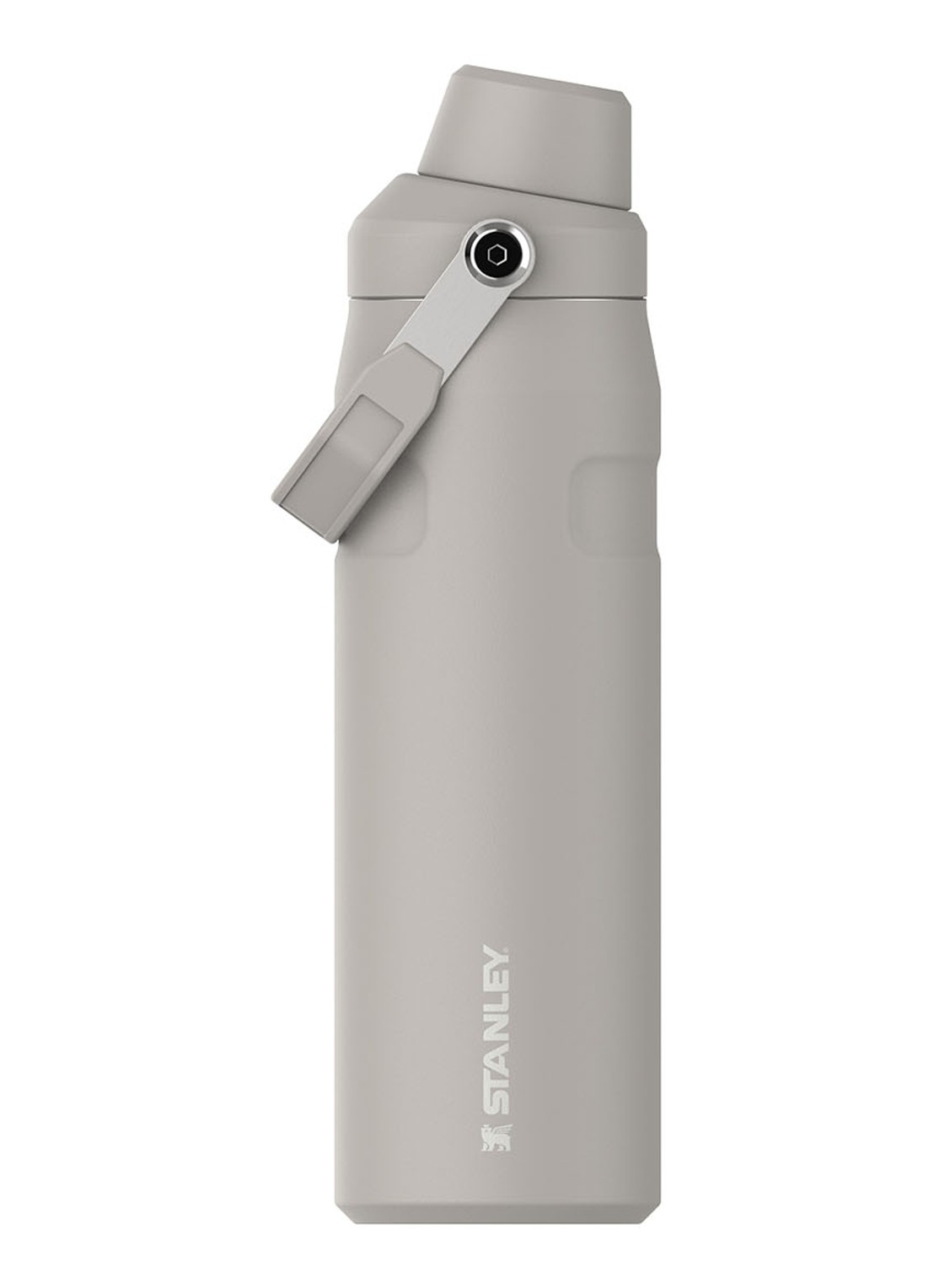 Stanley The Ice Flow Fast Flow waterfles 70 cl  - voorkant 2 lichtgrijs