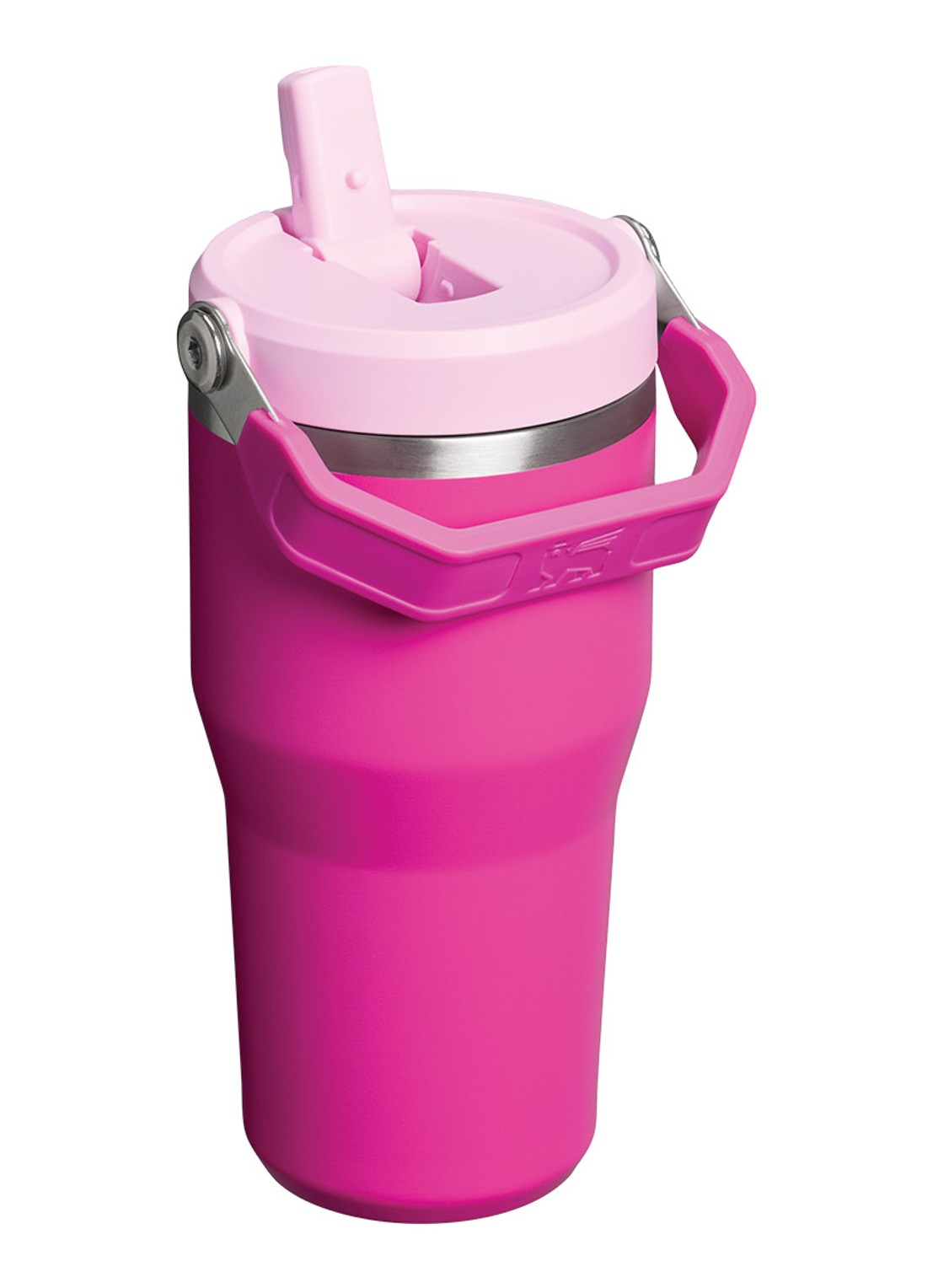 Stanley The IceFlow™ Flip Straw waterfles 0,6 liter - voorkant 2 fuchsia