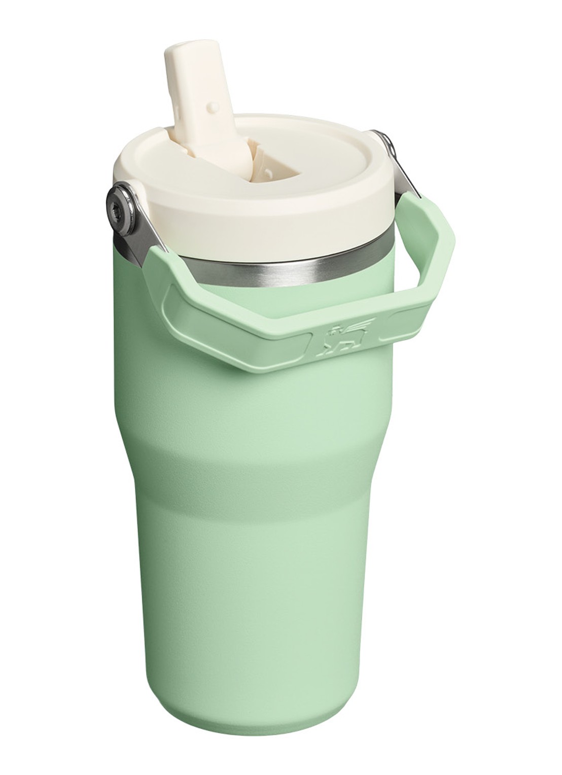 Stanley The IceFlow™ Flip Straw waterfles 0,6 liter - voorkant 2 lichtgroen