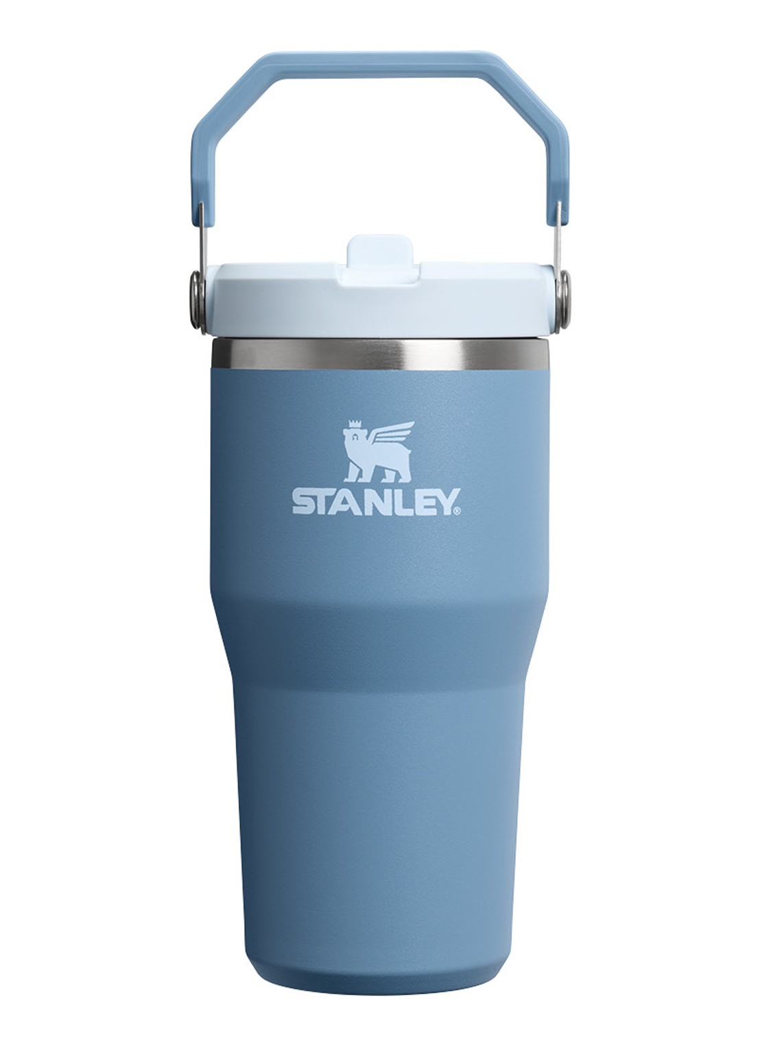 Stanley The IceFlow™ Flip Straw waterfles 0,6 liter - voorkant 2 indigo