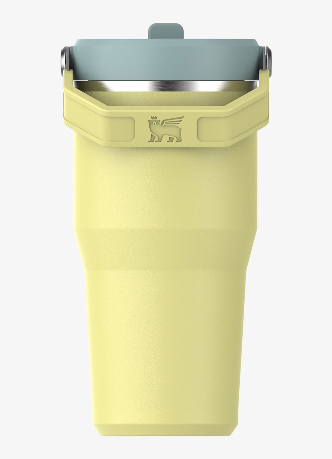 Stanley The IceFlow™ Flip Straw waterfles 60 cl  - achterkant 3 pomelo / geel