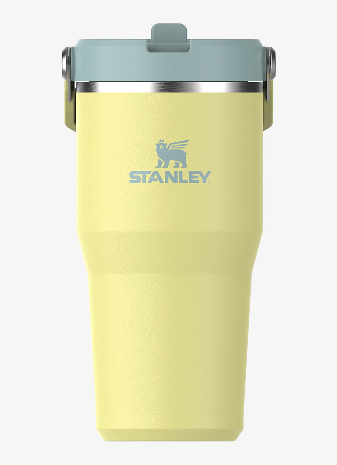 Stanley The IceFlow™ Flip Straw waterfles 60 cl  - voorkant pomelo / geel