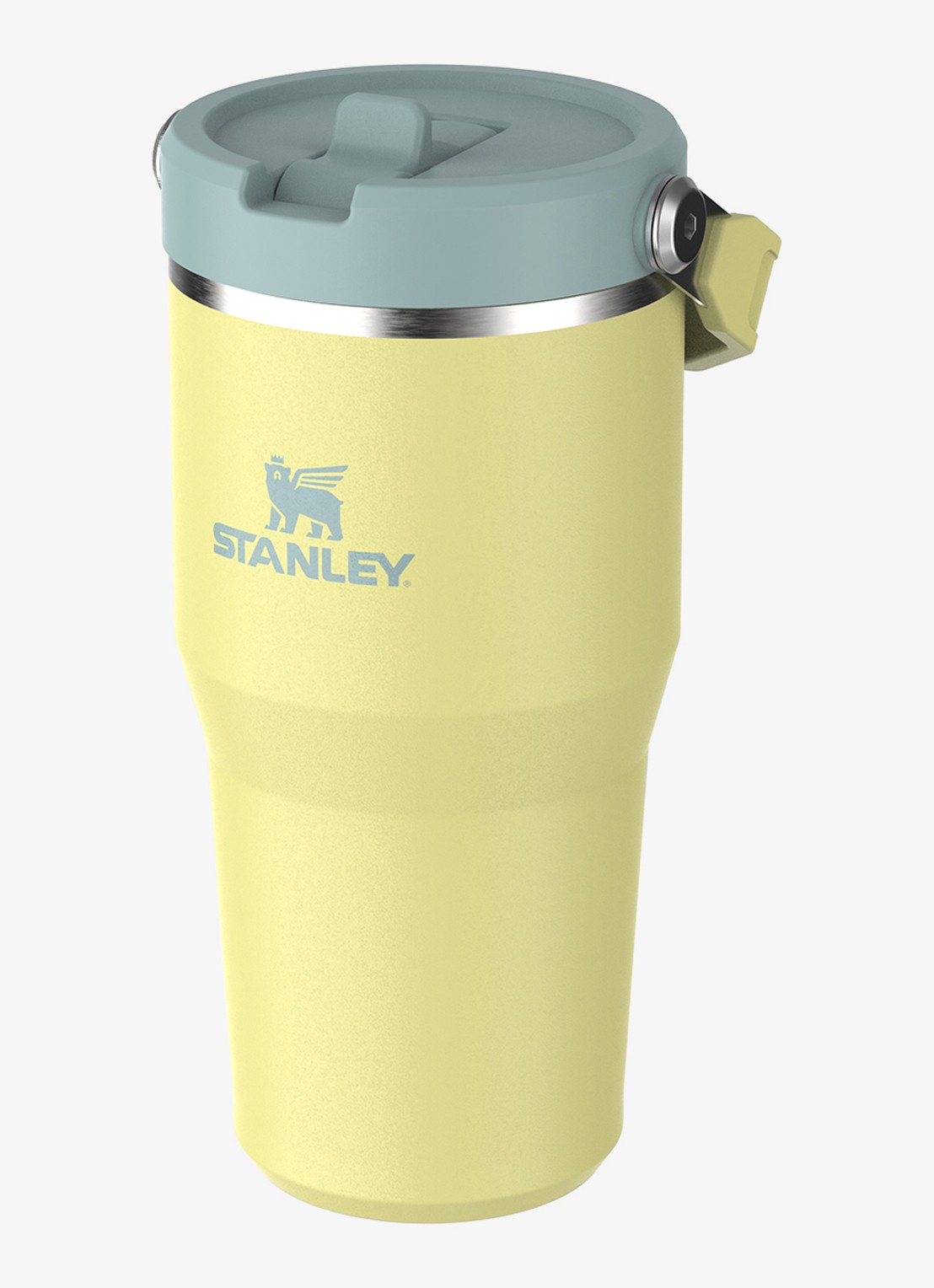 Stanley The IceFlow™ Flip Straw waterfles 60 cl  - voorkant 2 pomelo / geel