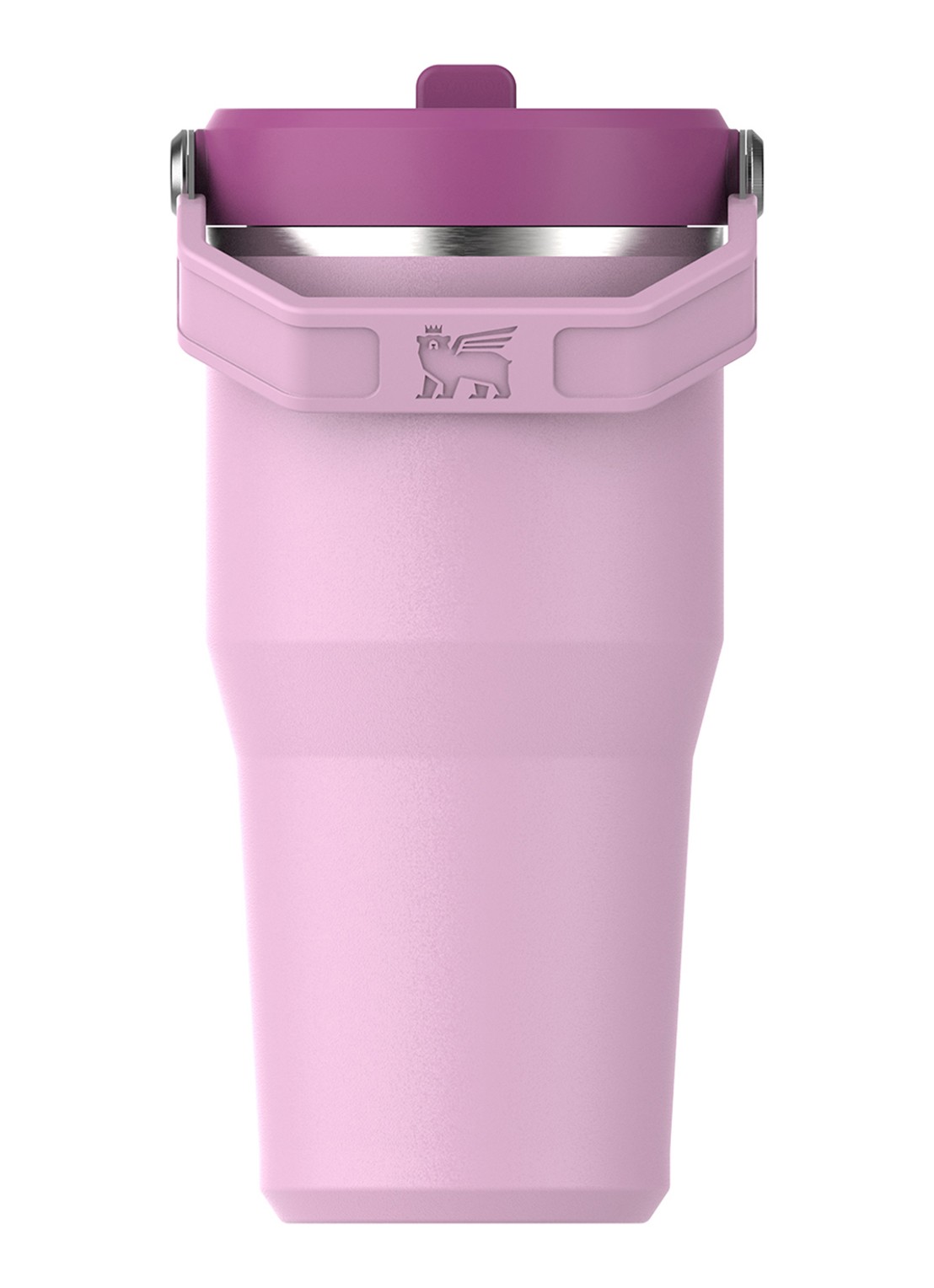 Stanley The IceFlow™ Flip Straw waterfles 60 cl  - achterkant cherry blossom / roze
