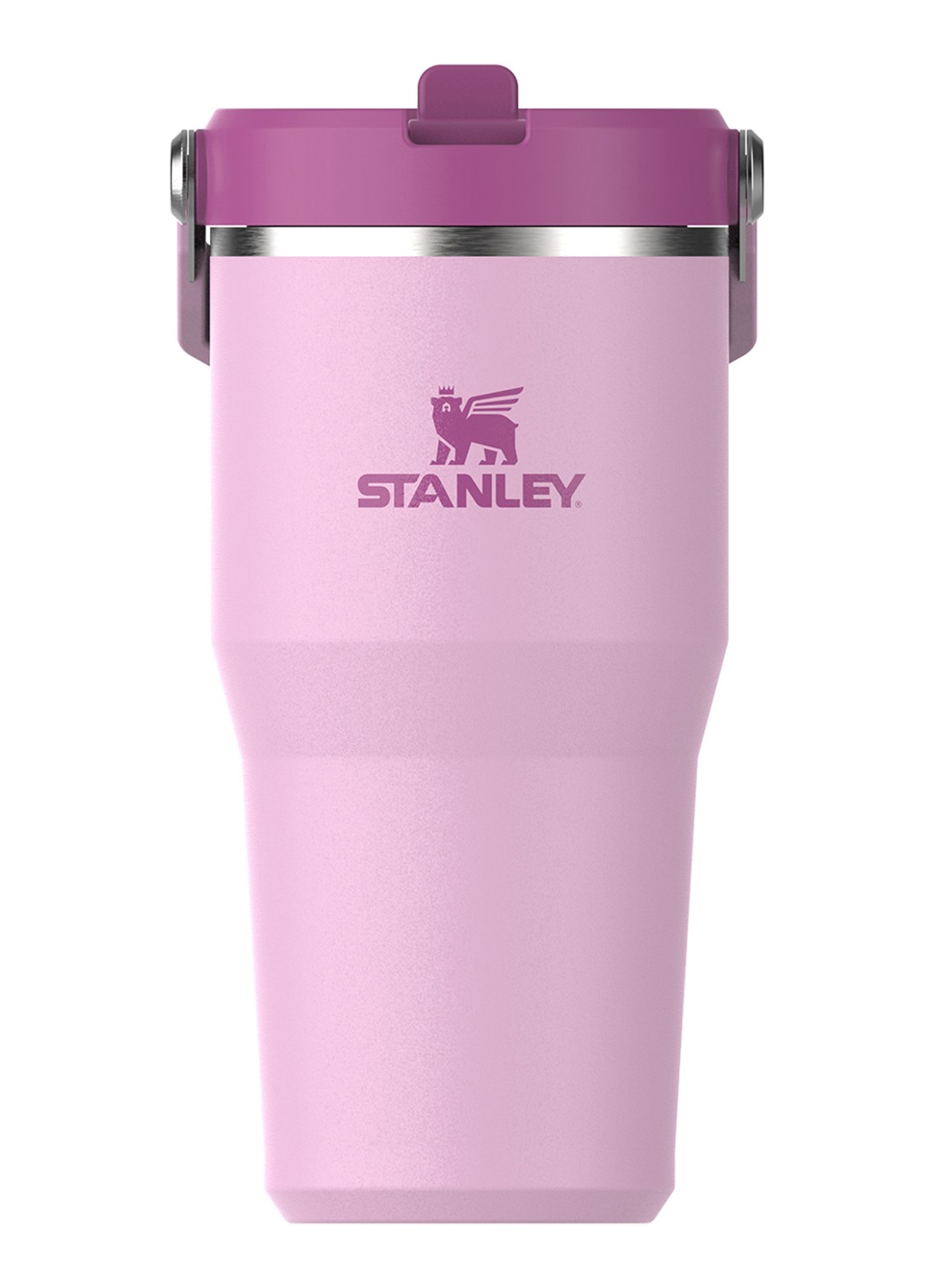 Stanley The IceFlow™ Flip Straw waterfles 60 cl  - voorkant 2 cherry blossom / roze