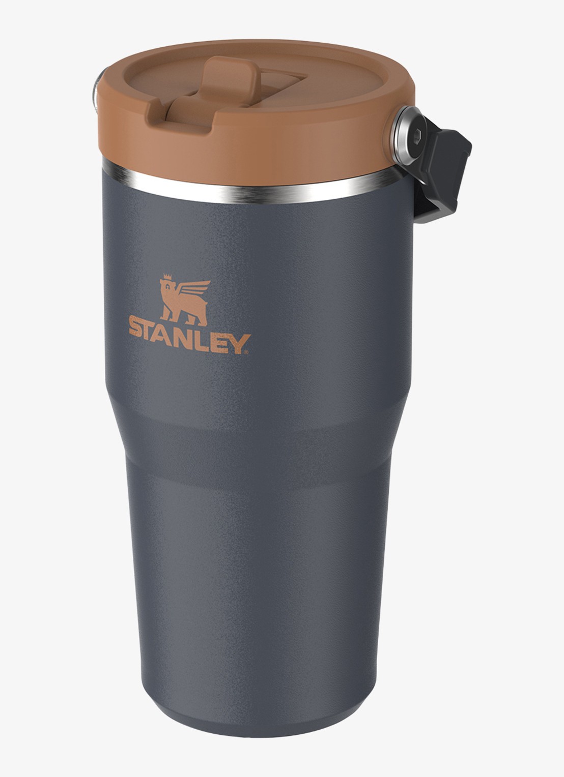 Stanley The IceFlow™ Flip Straw waterfles 60 cl  - voorkant 3 twilight / donkerblauw