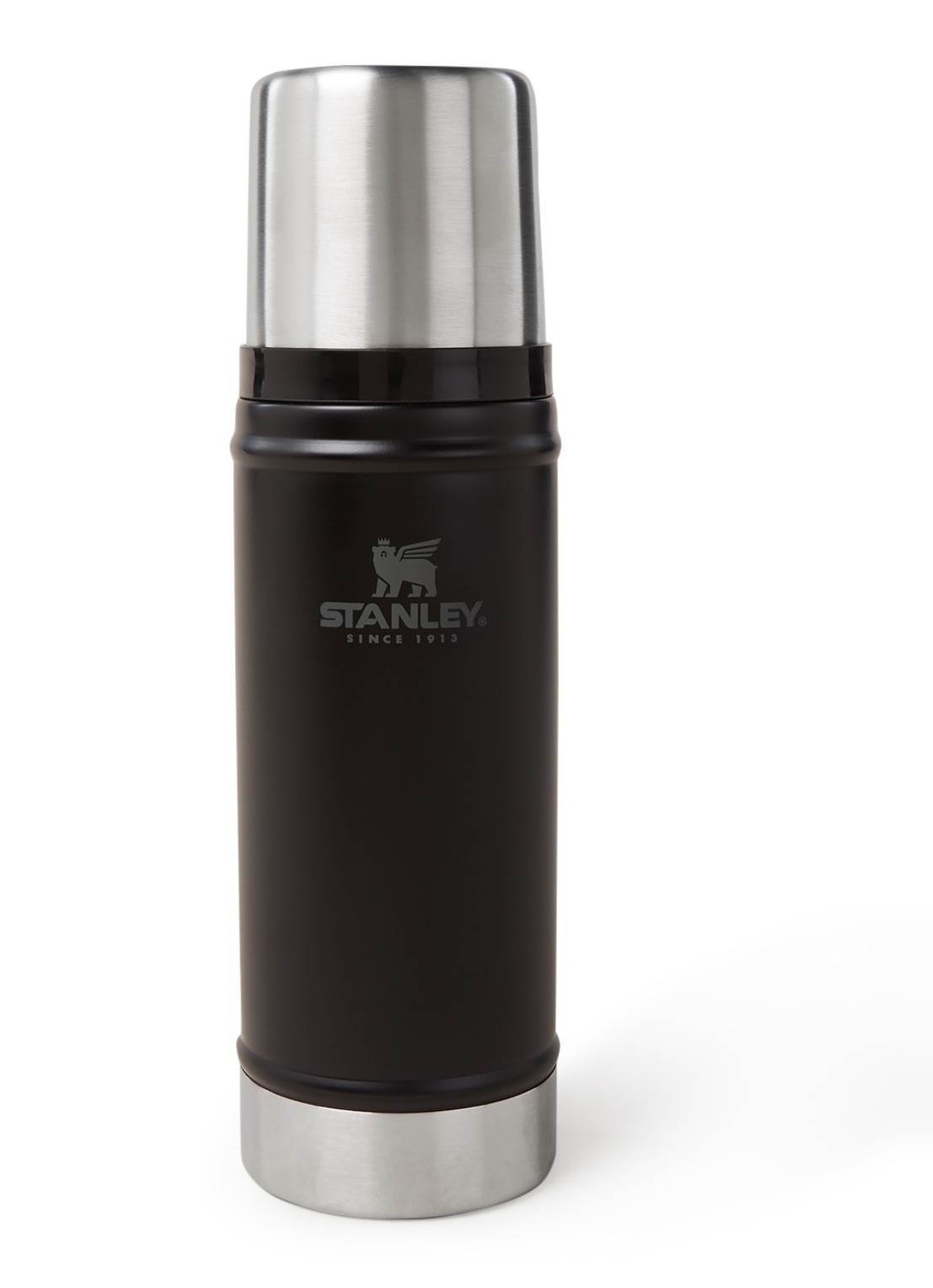 Stanley The Legendary Classic thermosfles 470 ml - voorkant zwart