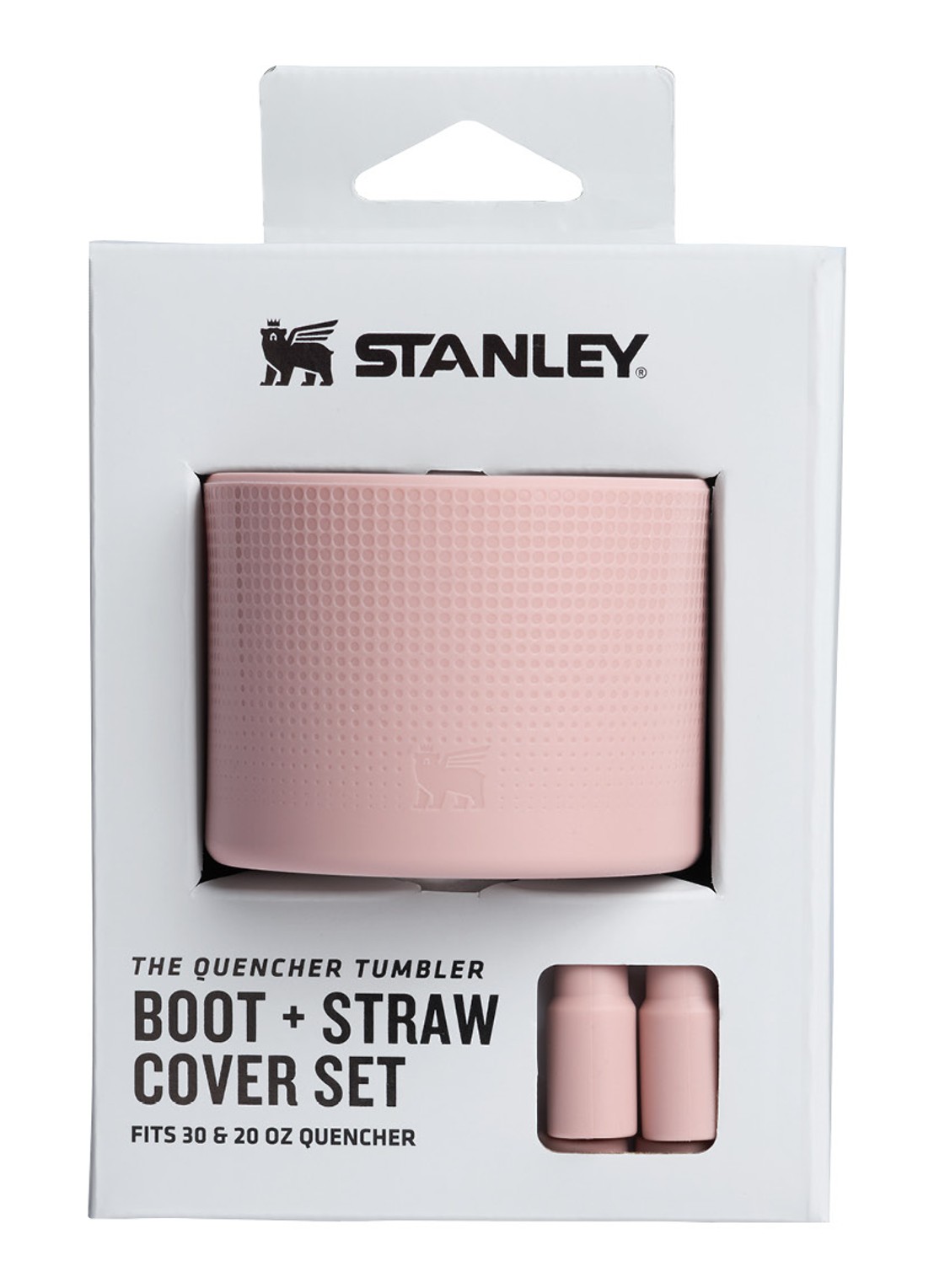 Stanley The Quencher® bekerhoes en rietjes dop 3-delig - detail 3 zalmroze