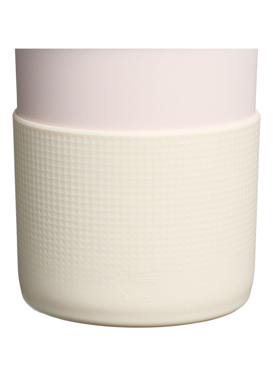 Stanley The Quencher® bekerhoes en rietjes dop 3-delig - voorkant 2 gebroken wit