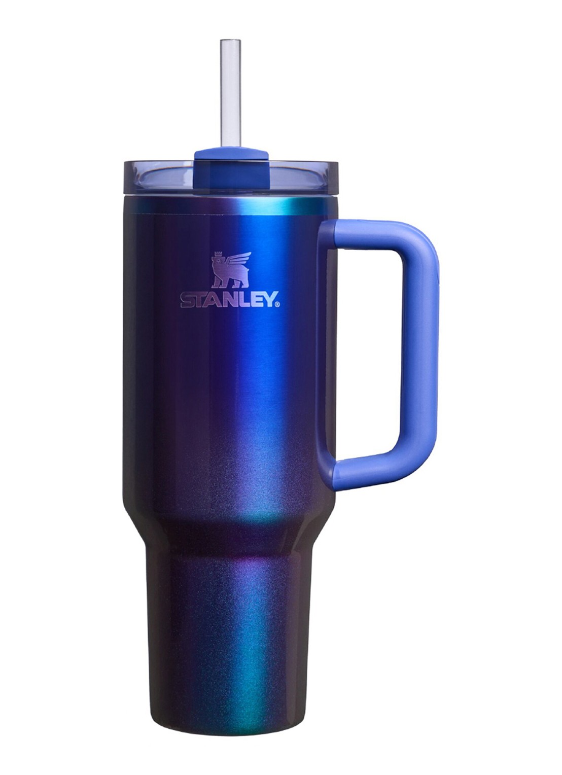 Stanley The Quencher® H2.O FlowState™ thermosfles 1,2 liter - voorkant donkerblauw