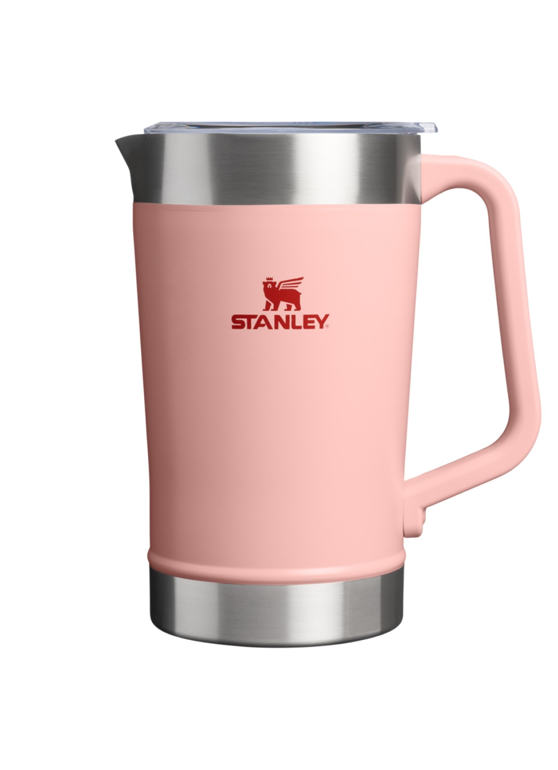 Stanley The Stay Chill Pitcher kan 1,9 liter - voorkant zalmroze