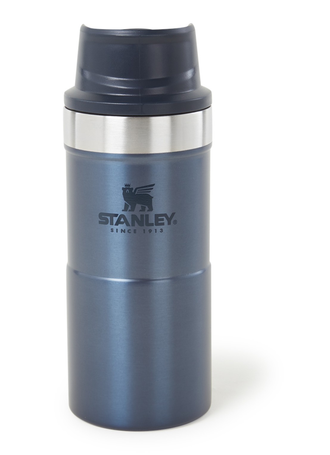 Stanley The Trigger-Action Travel thermosbeker 350 ml - voorkant 2 donkerblauw