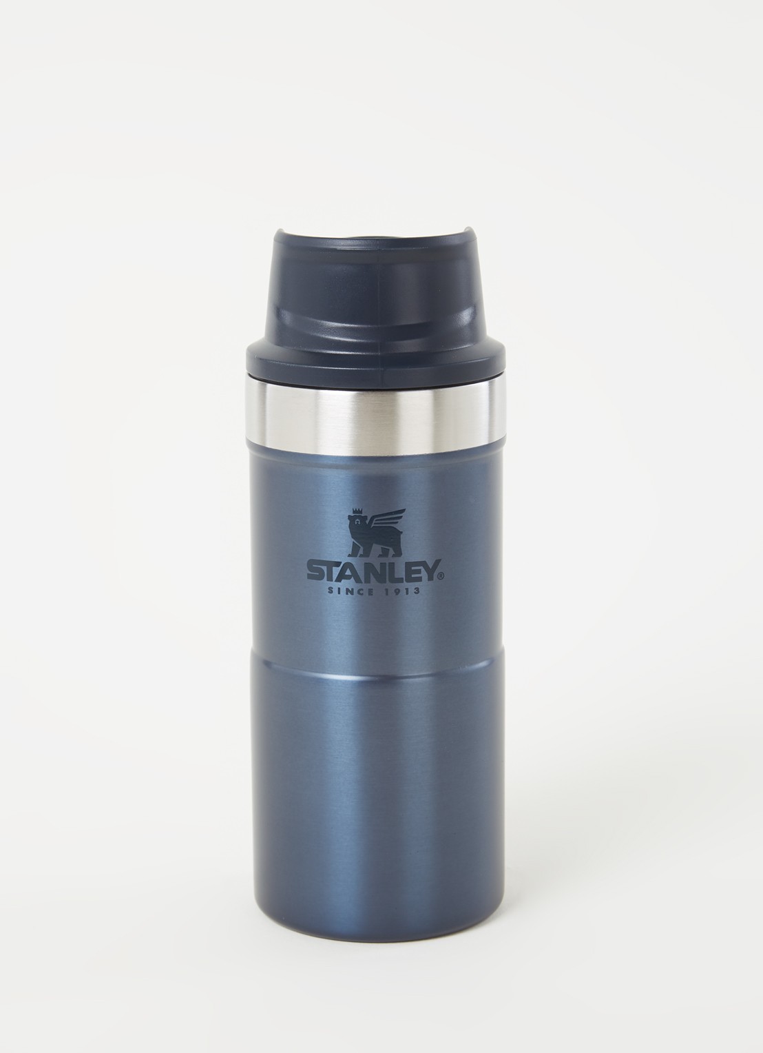 Stanley The Trigger-Action Travel thermosbeker 350 ml - voorkant 3 donkerblauw