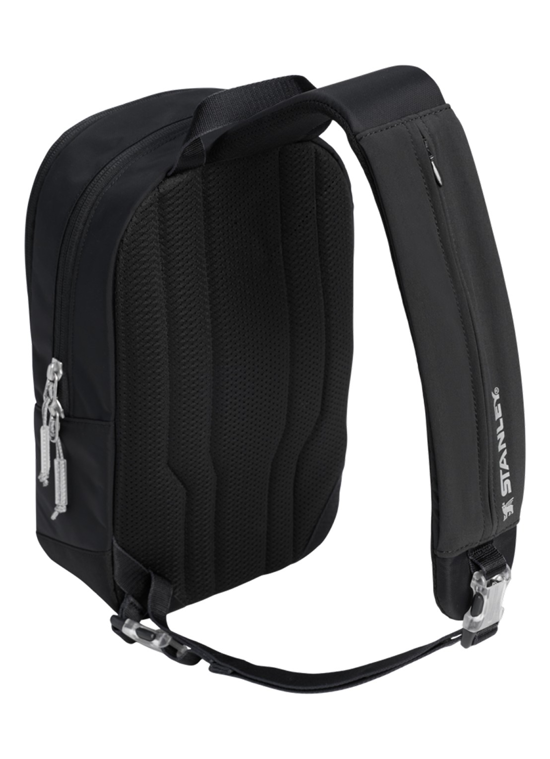 Stanley Vitalize Macro Method crossbodytas - achterkant zwart