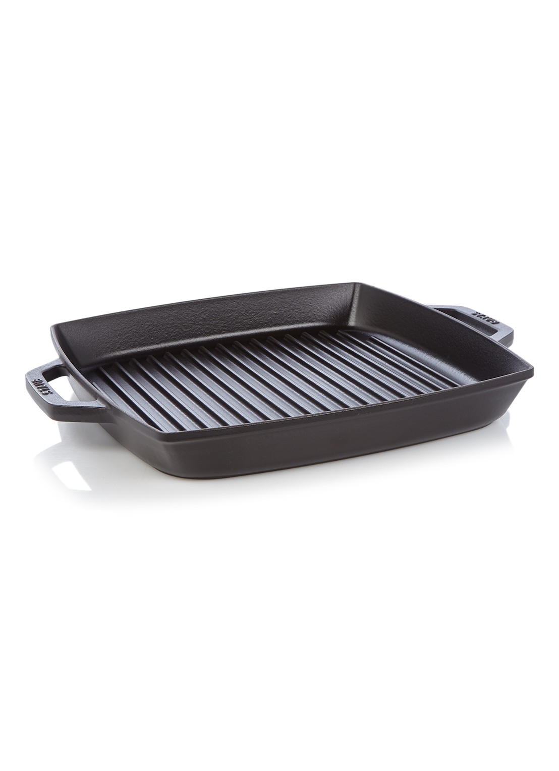 Staub Grillpan 33 x 33 cm - voorkant zwart