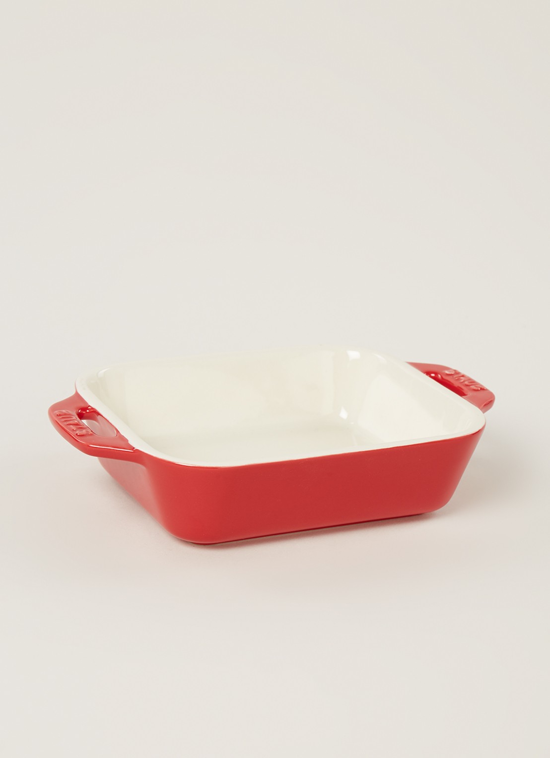 Staub Ovenschaal 14 cm - voorkant 2 steenrood