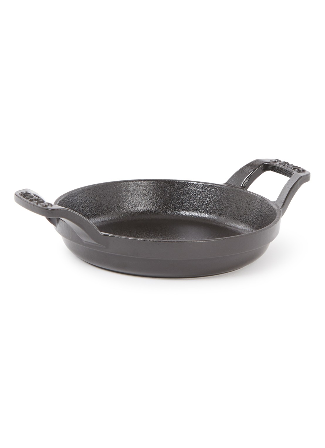 Staub Ovenschaal 16 cm - voorkant zwart