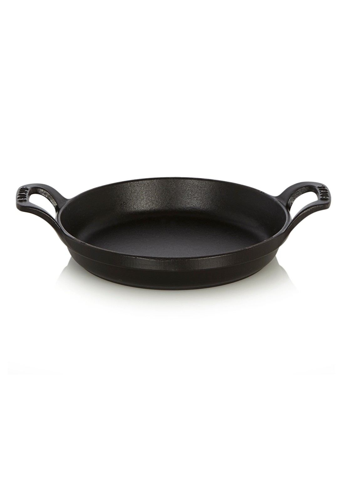 Staub Ovenschaal 20 cm - voorkant zwart