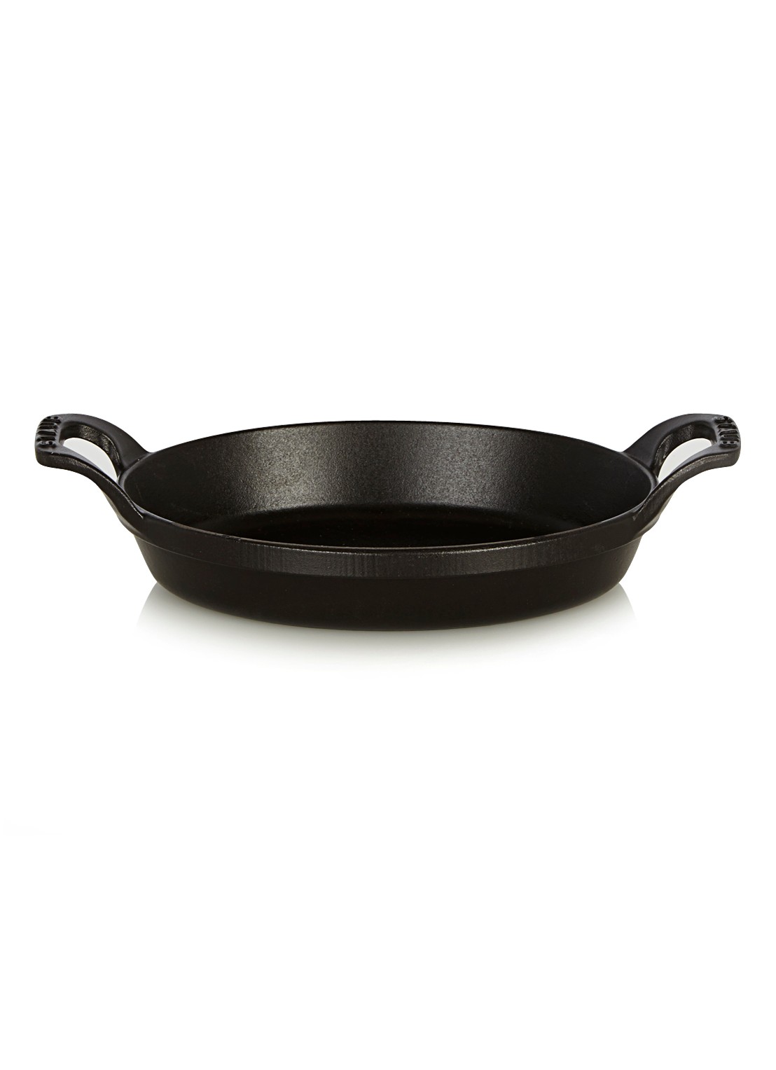 Staub Ovenschaal 21 cm - voorkant zwart