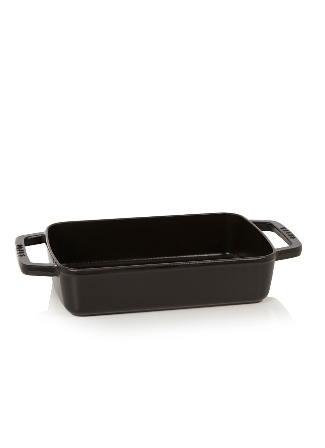 Staub Ovenschaal 30 cm - voorkant zwart