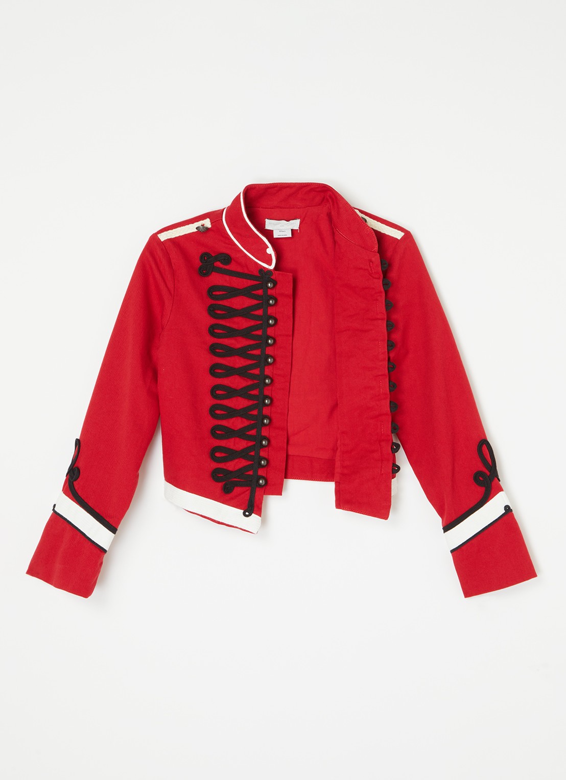 Stella McCartney Blazer met knoopsluiting en borduring - voorkant 3 rood