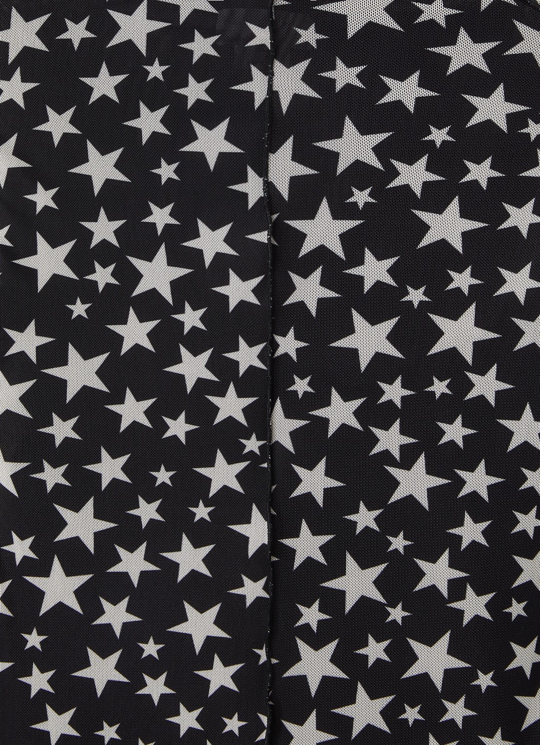 Stella McCartney Jurk met print - detail zwart