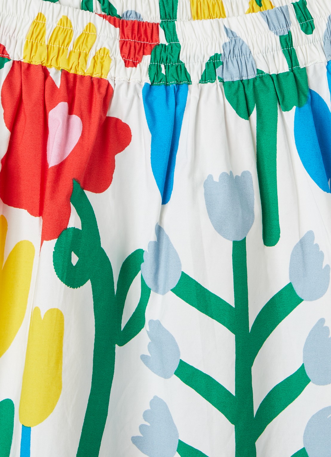 Stella McCartney Rok met bloemenprint - detail 3 groen
