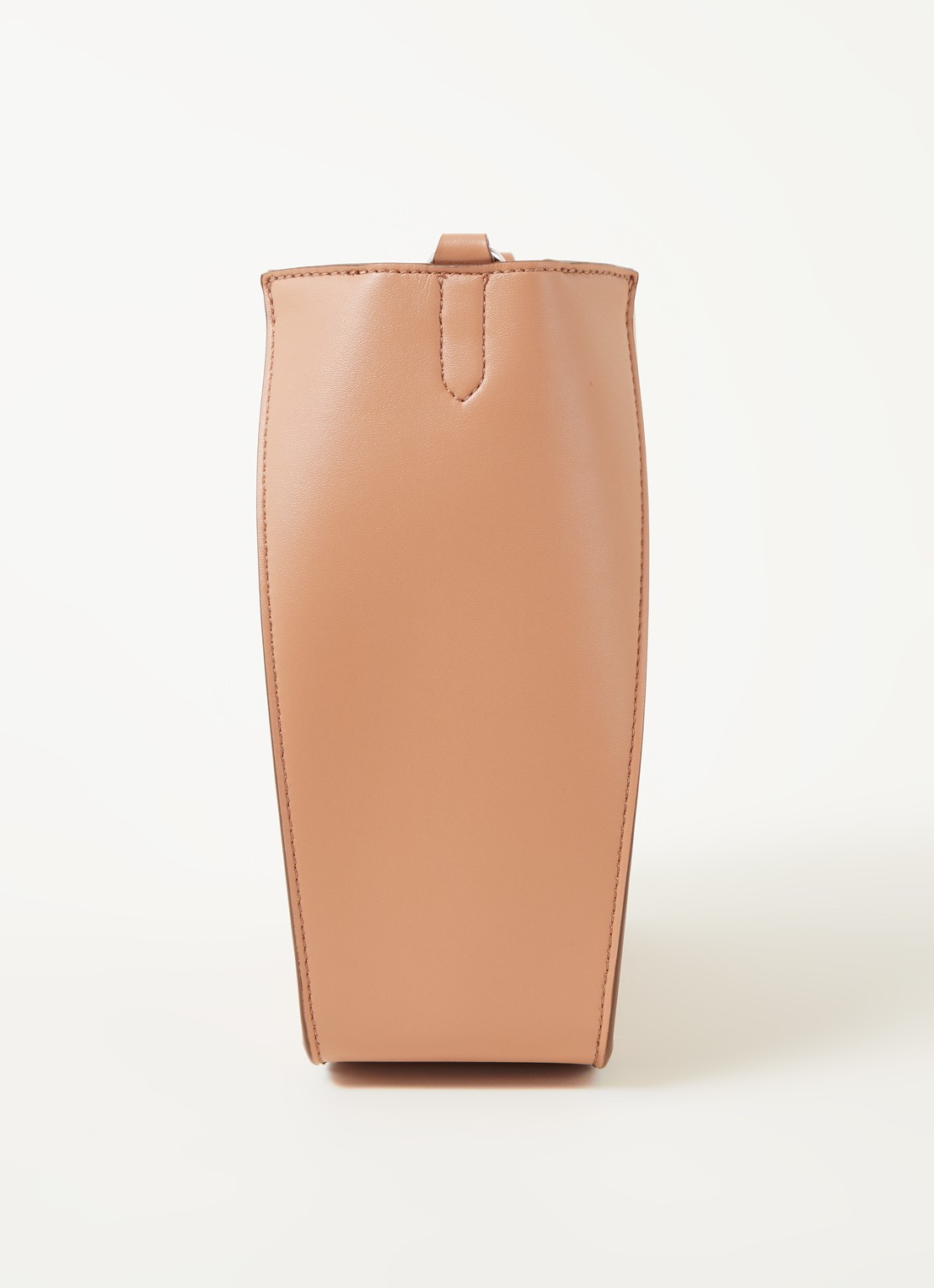 Stella McCartney Stella Logo crossbodytas van ecoleer - detail 4 roestbruin